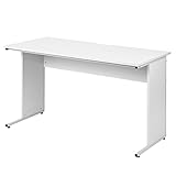(OSJ) パソコンデスク オフィスデスク シンプルデスク ワークデスク WF035982 (ホワイト１)
