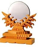 京仏壇はやし 神棚・神具 神鏡 上彫 2寸 【z3287】