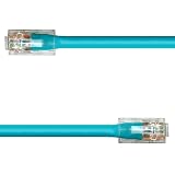 craftmusic CAT6 単線LANケーブル うす水色(LB) ブーツ無し仕様 20cm〜20m (0.2 m [ 20cm ])