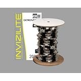 CSL Lighting INV200-3BK Invizilite Generation2 200FT Sockets and Cable Kit, Black Cable with 3IN Spa