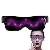 [TOMMYFIELD] 光るサングラス おもしろ パーティーメガネ ブルートゥース 撮影用小道具 ハロウィン グロー眼鏡 (ブルー) [並行輸入品]