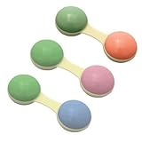 Cornstarch Dumbbell Rattle-Assorted Colors 1 Count by I Play [並行輸入品]