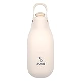 名入れ リッチェル お散歩ハンディシャワー M アイボリー｜犬用 携帯マナーシャワー 給水 水飲み おしっこ処理 ペットボトル対応 カラビナ付き 散歩グッズ