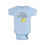 ブルーthat 's It , I ' m Going to Grandmas 。Infant One Pieceボディスーツ