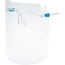 Amazon.co.jp: フェイスシールド（フレーム5本+シールド5枚セット