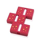 【手品 マジック】Zig Zag Stick/ジグザグ・チョーク ジグザグトリック 近景マジック道具 手品 道具 (レッド)
