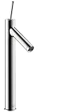 Hansgrohe(ハンスグローエ) アクサースタルク シングルレバー洗面混合水栓 340(ベッセル型洗面器用、ポップアップ引棒無) (ハンスグローエ ジャパン公式・日本規格適合品)