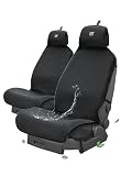 AUTHENTICS Chill 前席用 シートカバー 2D 2枚セット 台湾製 防水 抗菌 消臭 汎用 洗える 車用シートカバー 布シート向け 運転席 助手席 汗対策