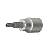 (STRAIGHT/ストレート) 3/8"(9.5mm) ヘクサロビュラビットソケット T25 (いじり止め付) 10-504