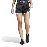 [アディダス] ランニング ハーフパンツ マラソン 20 ランニングショーツ BSO29 レディース ブラック ホワイト (IC5184)