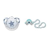 【セット買い】 NUK おしゃぶり NUK おしゃぶり・トレンドライン(キャップ付) NUK おしゃぶり・トレンドライン(キャップ付)/S/シリコーン/ブルースター  OCNK5010114 + NU