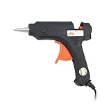 DealMux米国のプラグインAC 100-240V電気トリガホットメルト接着ガン黒オレンジ