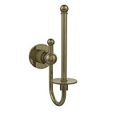Allied Brass AP-24U-ABR Astor Place Collection Upright Tissue Holder, Antique Brass [並行輸入品]