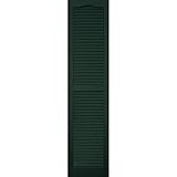 Vantage 0114059991 14X59 Louver Arch Shutter/Pair 991, Midnight Green [並行輸入品]