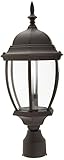 Designers Fountain 2436-BK Tiverton Post Lanterns, Black by Designers Fountain