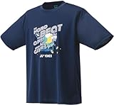 ヨネックス（YONEX） テニスウェア ジュニア 半袖 ドライTシャツ 16726JY-019 （ネイビー/１２０/Jr）