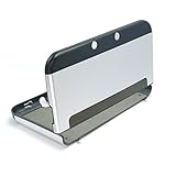 MIFAVOR 3DS XLケース プラスチック アルミニウム フルボディ保護 スナップオン ハードシェルスキンケースカバー 3DS 2015用 (3DS XL シルバー)