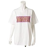 マーベル Ｔシャツ ホワイト マーベルロゴレオパード プラム Ｌサイズ SPAP3126