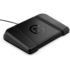 Elgato フットペダル型 Stream Deck/ハンズフリー 配信/ワンタッチ配信 4KCU、OBS、Twitch、YouTube、Twitter、Discord、Spotify、Philips Hue対応/Windows MAC 対応