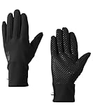 [カリマー] トレッキンググローブ stretch fleece glove Black M