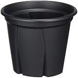 植木鉢 スリット鉢 根っこつよし 8号 24cm ブラック 4.5リットル プラスチック 鉢 軽量 根が育つ ap-nekot8bk