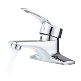 混合水栓シングルレバー 蛇口 J9 アウトドア 洗面台 空室対策 洗面台 洗い場 [並行輸入品]