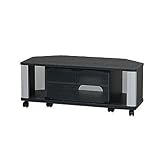 テレビ台 コーナー キャスター付き ガラス扉付き CRW-110 アイリスオーヤマ