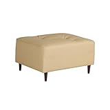 arne オットマン 足置き スツール 腰掛け 1人掛け 合皮レザー リビング Step ot アイボリー