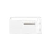 回転盤付きテレビ台　　ホワイト　Ａ