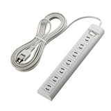 エレコム 抜け止めマグネット雷タップ T-Y3A-2750WH　エレコム [簡易パッケージ品]