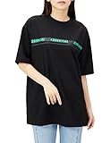 [ダブルスタンダードクロージング] Essential ロゴプリントTシャツ 2508-020-223 レディース ブラック 38