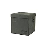 送料無料 FESTA HOME ストレージチェア スクエア カーキ 収納ボックス スツール フタ付キ オシャレ コンテナボックス 蓋付キ イス チェア アウトドア グッズ
