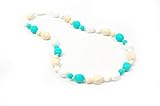 Bitey Beads Silicone Teething Nursing Necklace Multi Color (Oceana) by Bitey Beads