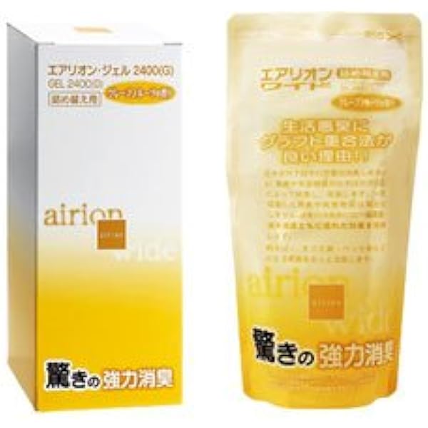 消臭機 エアリオンワイド、エアリオンスリム　消臭ジェル　3点セット Amazon.co.jp: 東芝 消臭ジェル エアリオン・ワイド つめかえ用