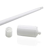 【手品 マジック】プラスチックディスアピアリングケーン プラ製・バニシングケーン マジックステッキ 舞台マジック道具 (白)