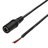 Kaito Denshi(海渡電子) ACアダプター DC電源 延長ケーブル 外径5.5mm 内径2.1mm 切りっぱなし AWG24 全長3m