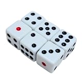 （対象年齢6才以上） サイコロ 16mm 6個 【 選べる サイズ 数量 】 収納用の小袋付き ダイス ボードゲーム すごろく マジック トランプ チンチロ 麻雀 TRPG カードゲーム 【商標登録番号 第6667215】