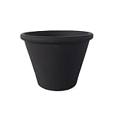 イタリア製テラコッタ鉢 カラーバッサム ブラック 13cm 3個入り 植木鉢