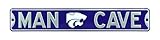 Man Cave Kansas State Street Sign