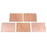 P Prettyia 5枚セット 片面 プロトタイプ PCB回路基板 銅 クラッドプレートラミネート 7x10cm