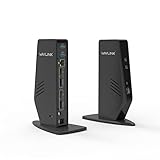 WAVLINK USB-C/USB-A ウルトラHDマルチディスプレイドッキングステーション デュアル4K/シングル5Kディスプレイ タイプC/タイプA WindowsまたはMac OS用 シングル5K@60Hzまたはデュアル4K@60Hz対応 (2X 4K HDMI、2Xディスプレイポート、3X USB3.0ポート、2X USB-Cポート、ギガビットイーサネット、オーディオ&マイク)