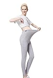マタニティ スキニーパンツ スーパーストレッチ 美脚 JOYNCLEON 産前産後兼用 マタニティレギンス お腹サポート 妊婦 グレー (M)