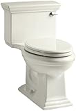 KOHLER K-3813-RA-96 Memoirs Stately Comfort Height One-Piece Elongated 1.28 GPF Toilet with AquaPist
