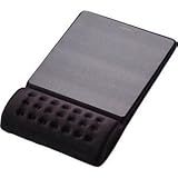 (まとめ) エレコム COMFY マウスパッド ブラック MP-096BK 1枚 【×3セット】