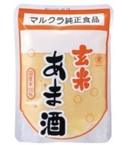 Amazon.co.jp: マルクラ 国産 玄米こうじあま酒 250g×6個 : 食品・飲料