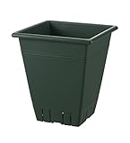 リッチェル ネバール 角プランター 37型 ダークグリーン 37×37×41(cm)