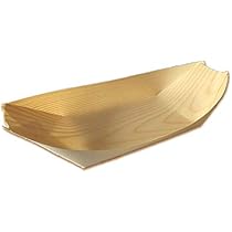 Amazon.co.jp: 経木舟皿 木舟 8寸 1000枚 8号 たこ焼き 使い捨て