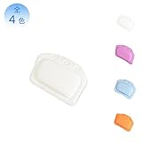 Felimoa お風呂 まくら 全3色 バス ピロー 吸盤 滑り止め付き バスタブ 浴槽 枕 マクラ (ホワイト)