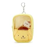 サンリオ(SANRIO) 自分の推しが一番! ポムポムプリン ミニポーチチャーム 15 x 11 x 2.8cm ポリエステル 137944