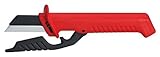 KNIPEX 98 56 SB 1,000V Insulated Cable Knife with Guard [並行輸入品]